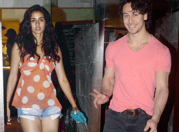 Tiger Shroff Takes Girlfriend Disha Patani On A Movie Date Photos