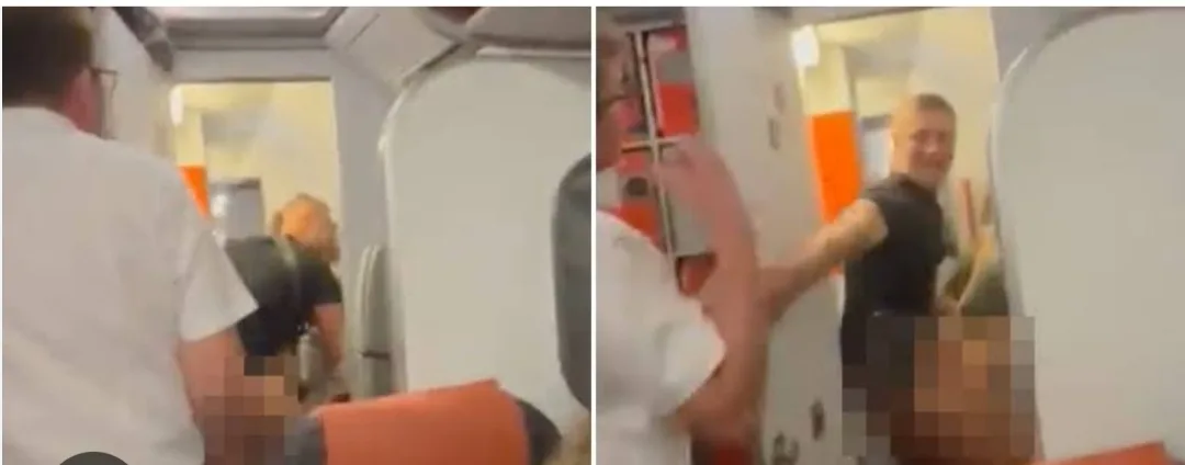 Watch Couple Caught Having Sex In The Easyjet Toilet Flight Attendant