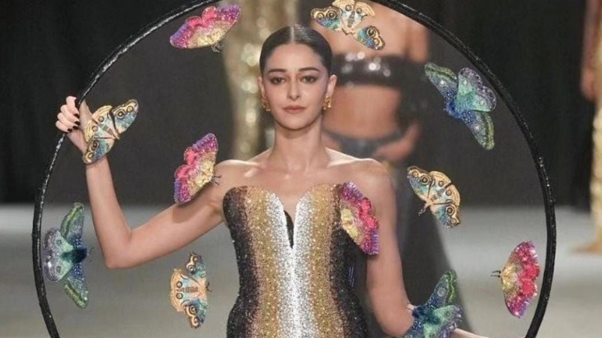 Ananya Panday S Paris Fashion Week Stuns With Giant Sieve WATCH