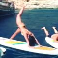 Watch Video: Lisa Hayden doing Surya Namaskar in Bikini!
