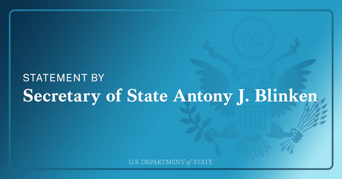 Eswatini National Day 2022: Press Statement from Antony J. Blinken, Secretary of State