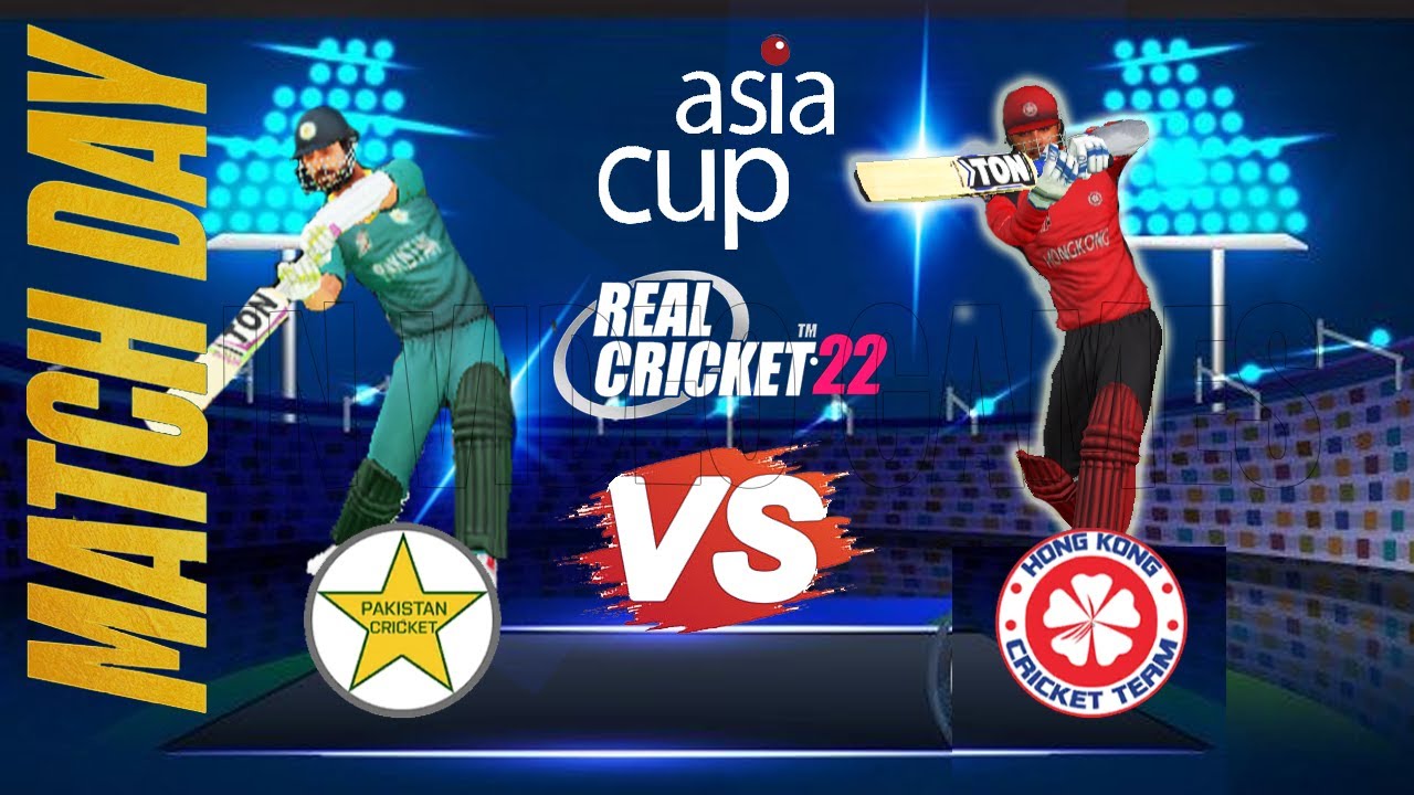 PAK vs HK - Pakistan vs Hong Kong - Asia Cup 2022 match 6 Real Cricket 22 Live Prediction