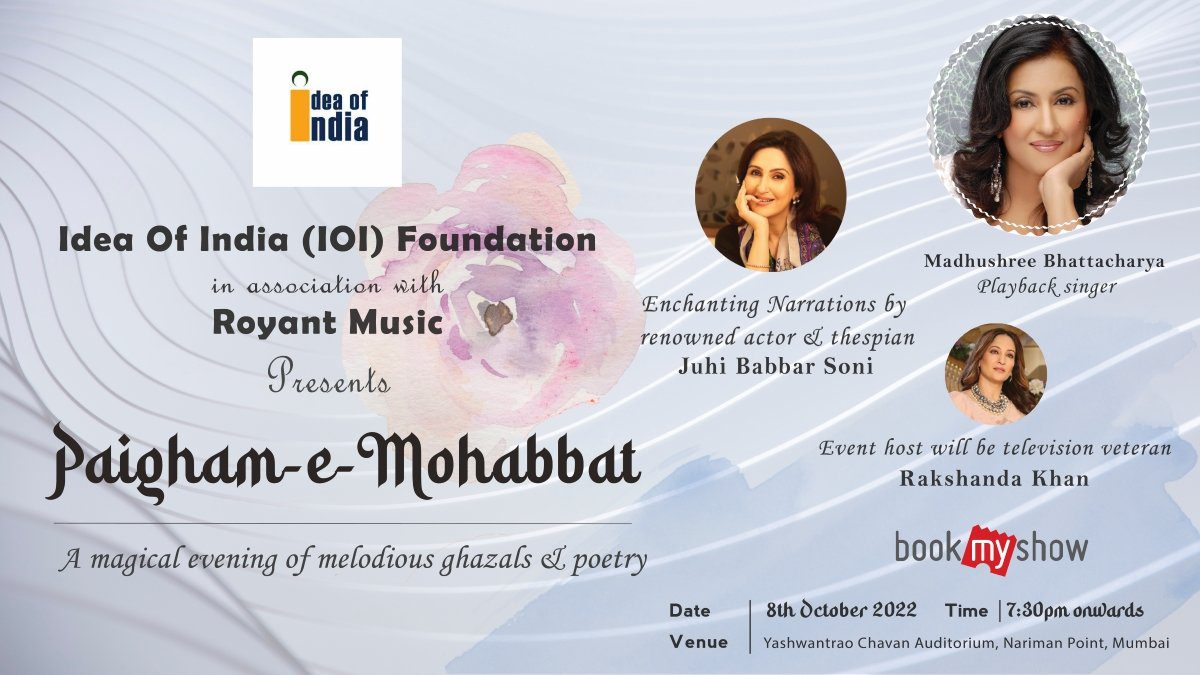 A Twilight Of Paigham-E-Mohabbat - A Ghazal Night By Idea Of India (IOI Foundation)