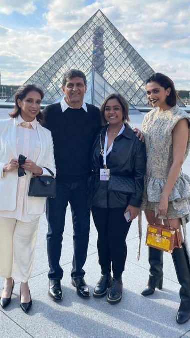 Deepika Padukone joins Ana de Armas, Gemma Chan at Paris Fashion Week. See  pics