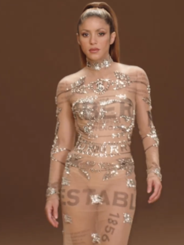 Photos: Shakira wears see-through dress and Pique is called out by fans -  PanAsiaBiz