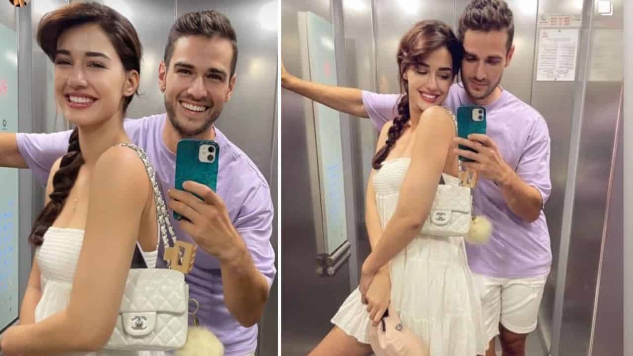 Disha Patani's pictures with mysterious man goes viral on social media