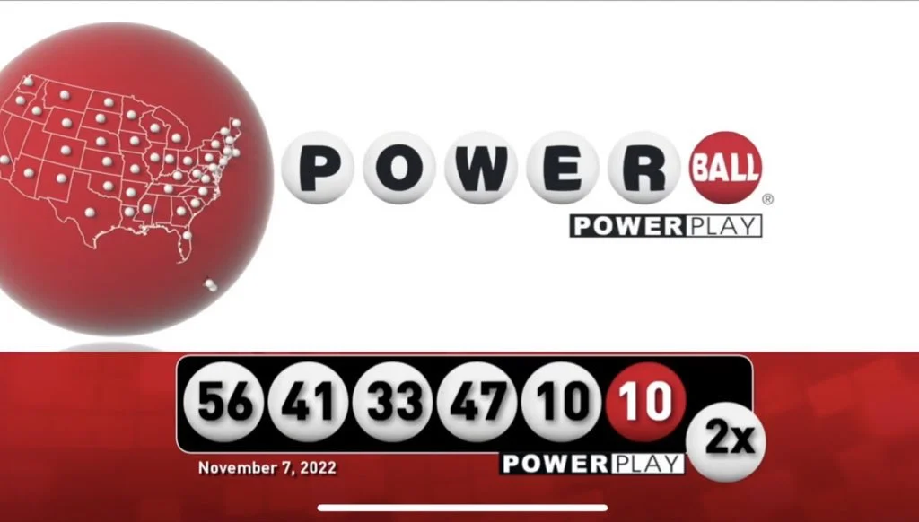 Winning Powerball numbers