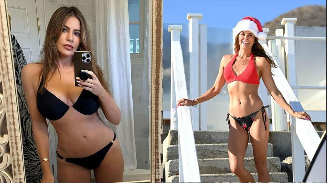 Sofia Vergara, Brooke Burke and more celebs heat up Christmas week in sizzling bikinis