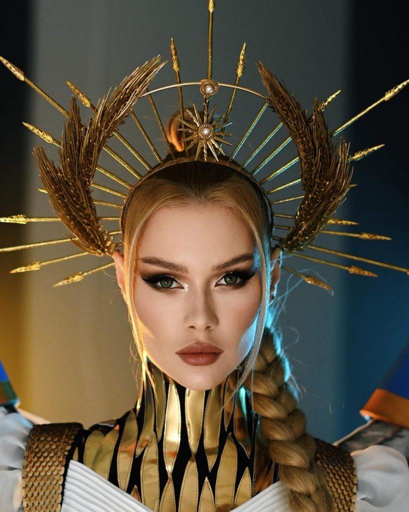 Miss Ukraine reveals warrior costume for miss universe, Internet Calls  badass