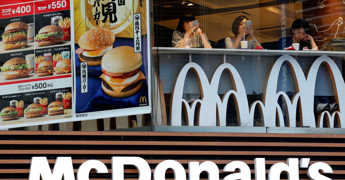 McDonald's Japan hikes prices on about 80% of its menu from Jan. 16