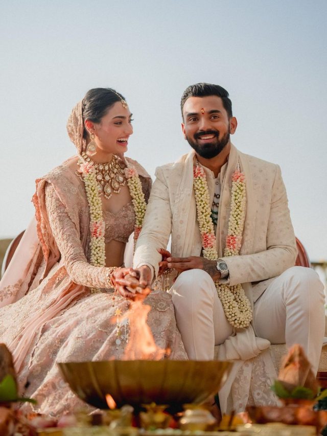 KL Rahul and Athiya Shetty Dreamy Wedding Photos