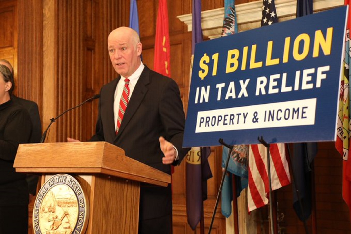 Montana governor Greg Gianforte proposes tax cut, credits