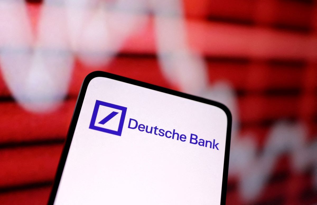 Deutsche Bank shares fall dramatically after the cost of insuring against the risk of default increases.