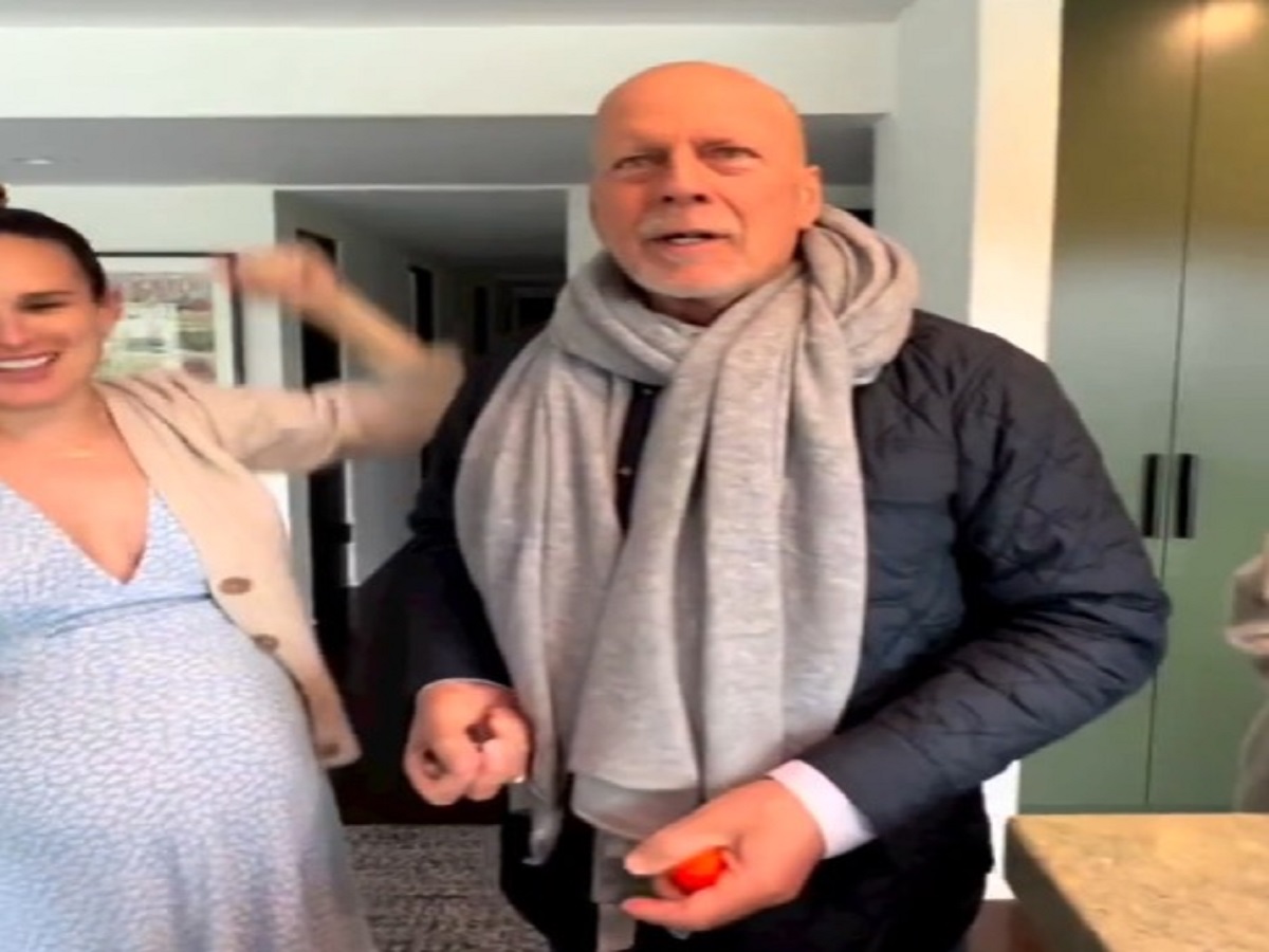 Video: Bruce Willis Celebrated 68th Birthday With Family And Ex-Wife Demi Moore