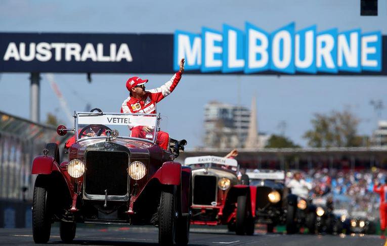 F1 Australian Grand Prix in Melbourne