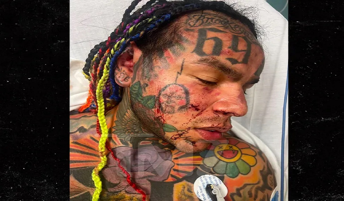 Rapper Tekashi 6ix9ine brutally beaten in gym in the US, video goes viral