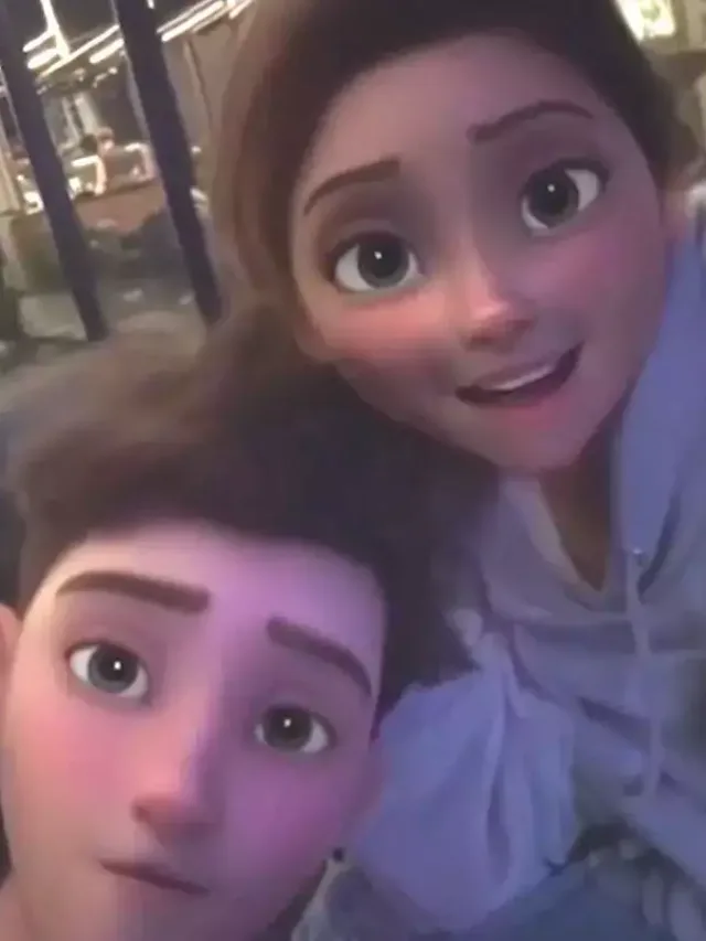 Pics: Priyanka Chopra and Nick Jona Disney-animated character filters