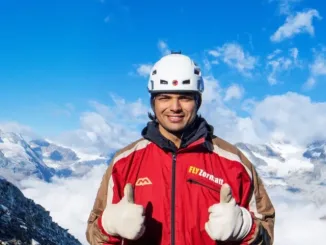 Friendship-Ambassador-Neeraj-Chopra-with-Swiss-Alps-in-the-background-LR-scaled