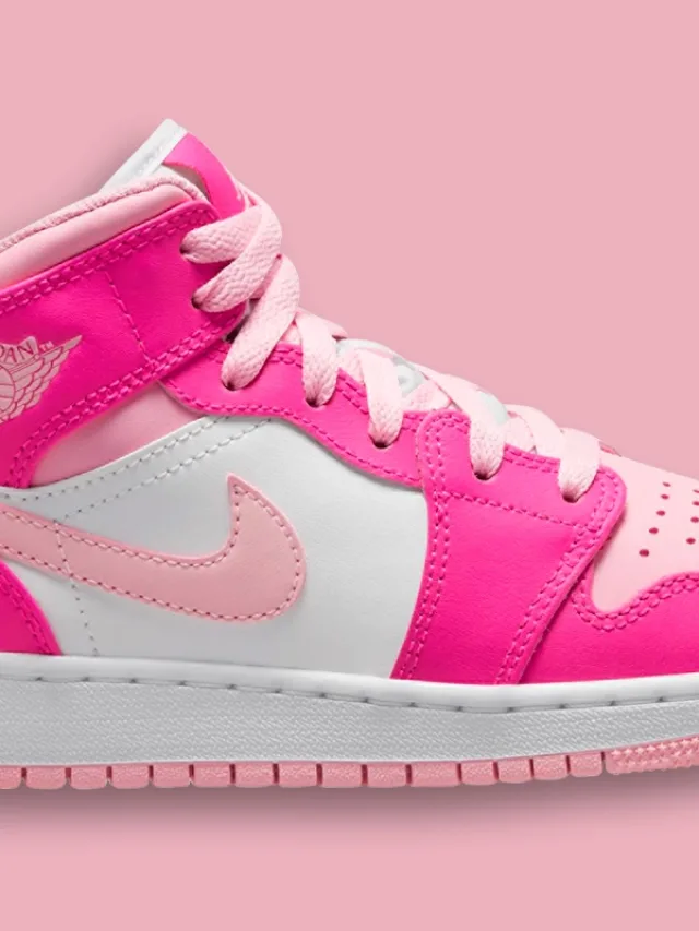 Air Jordan 1 Mid Reveals A Bevy Of Pink Shades