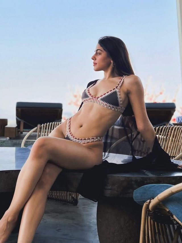 PICS: Alaya F Looks Smoking Hot In Bold Black Bikini