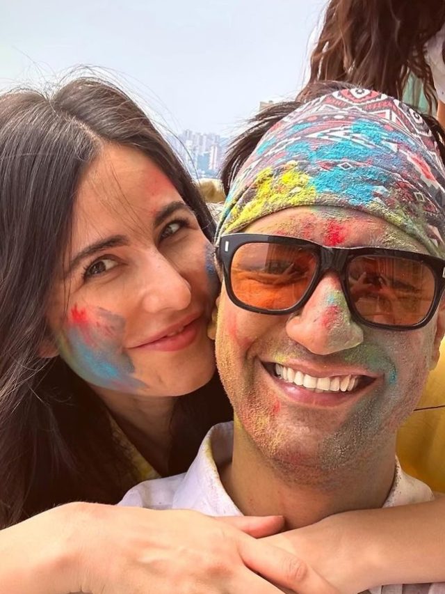 Inside Katrina Kaif, Vicky Kaushal’s Holi celebration at home with family