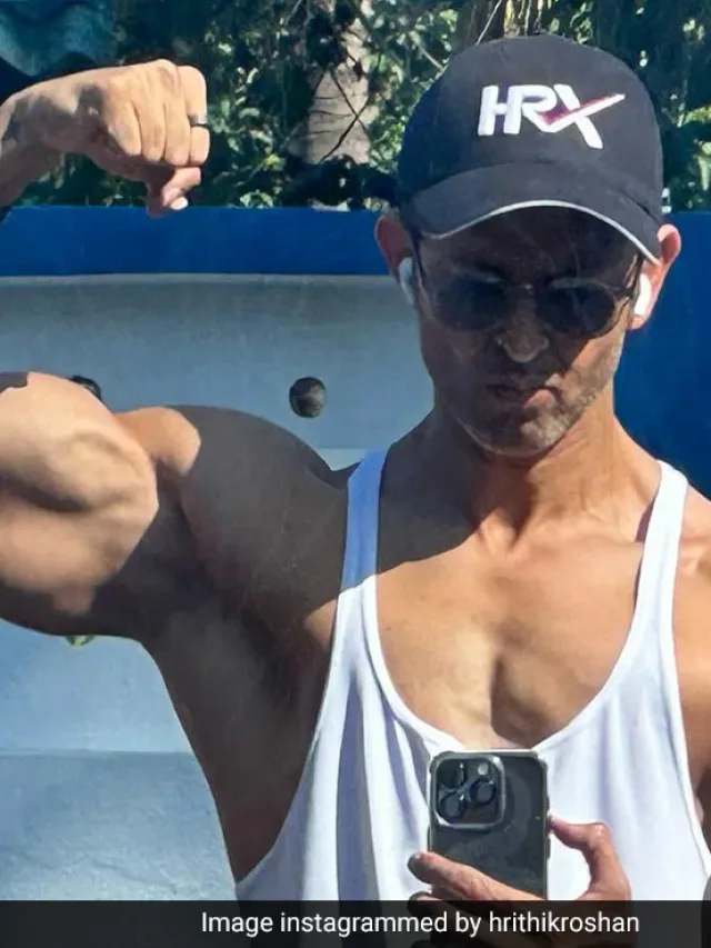 ‘Fighter’: Hrithik Roshan shares jaw-dropping pictures flaunting his big biceps