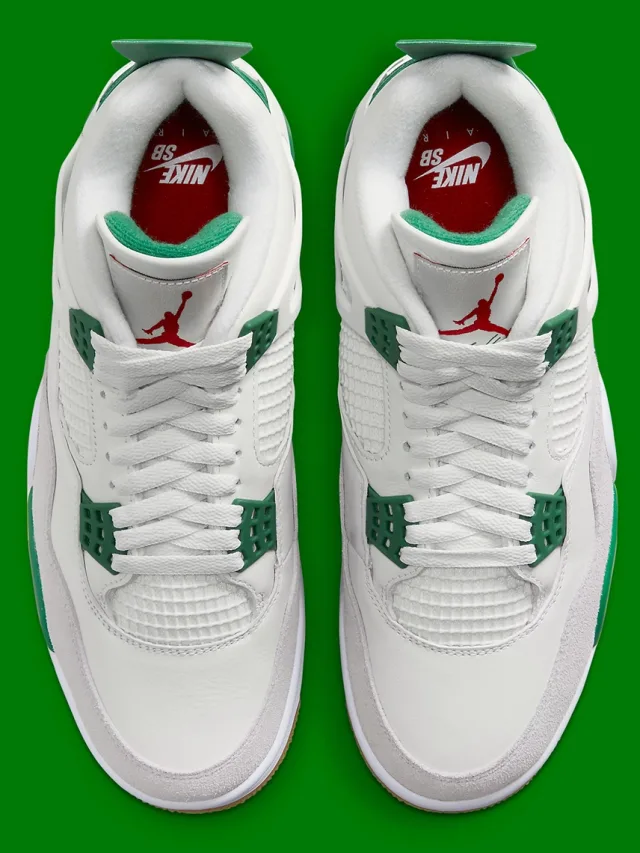 Everything To Know About The Nike SB x Air Jordan 4 ‘Pine Green’