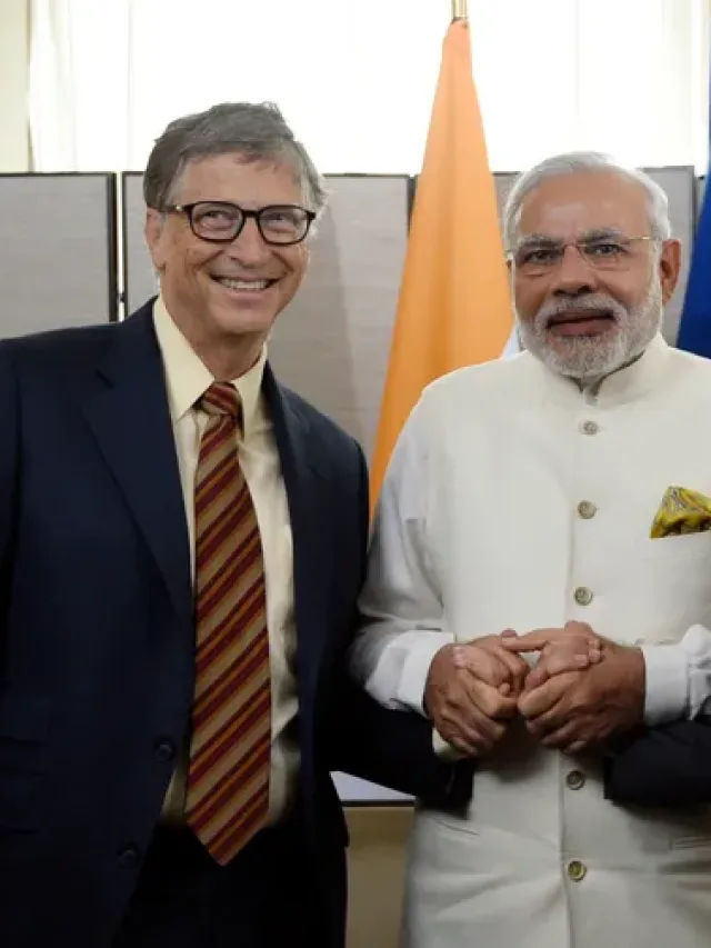 PICS: Bill Gates Meets Narendra Modi