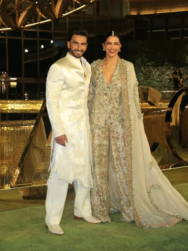 Ranveer and Deepika’s stunning looks at Nita Ambani’s cultural center event