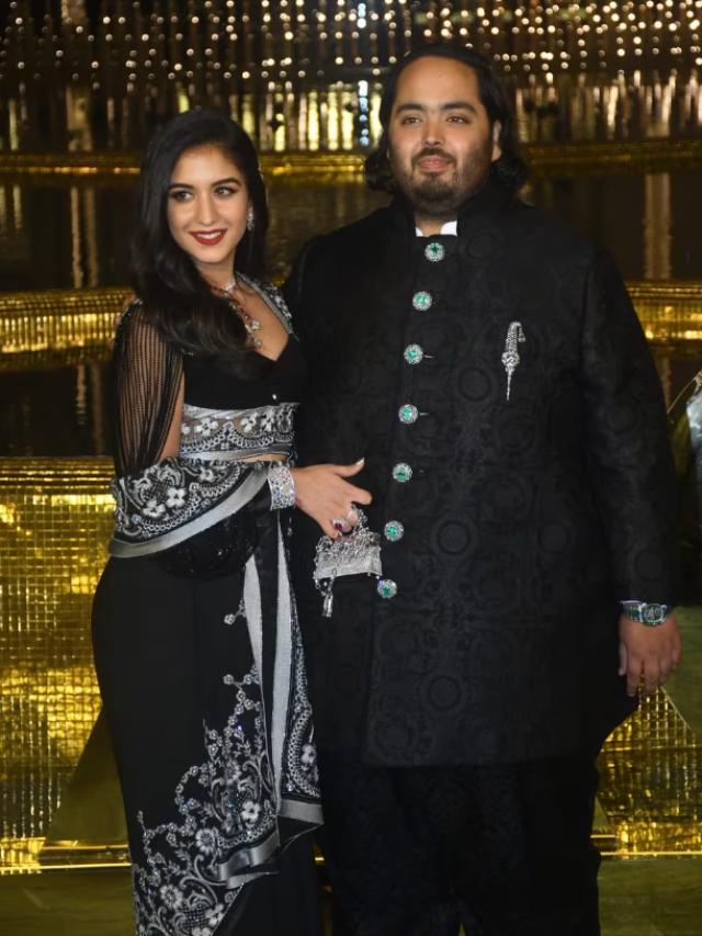 The Power Couple: Radhika Merchant and Ananth Ambani at NMACC Launch