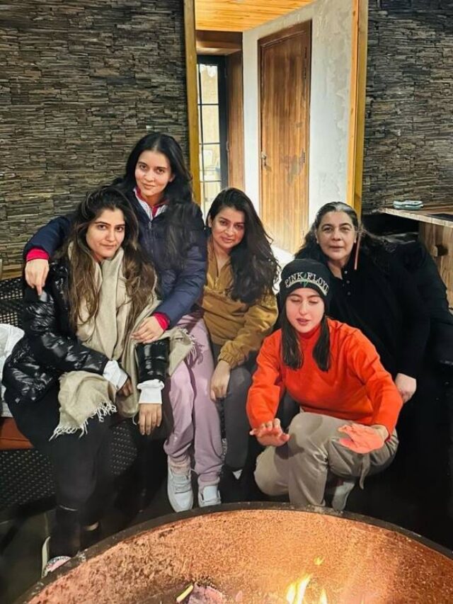 Sara Ali Khan enjoys a serene full moon with Amrita Singh in Kashmir