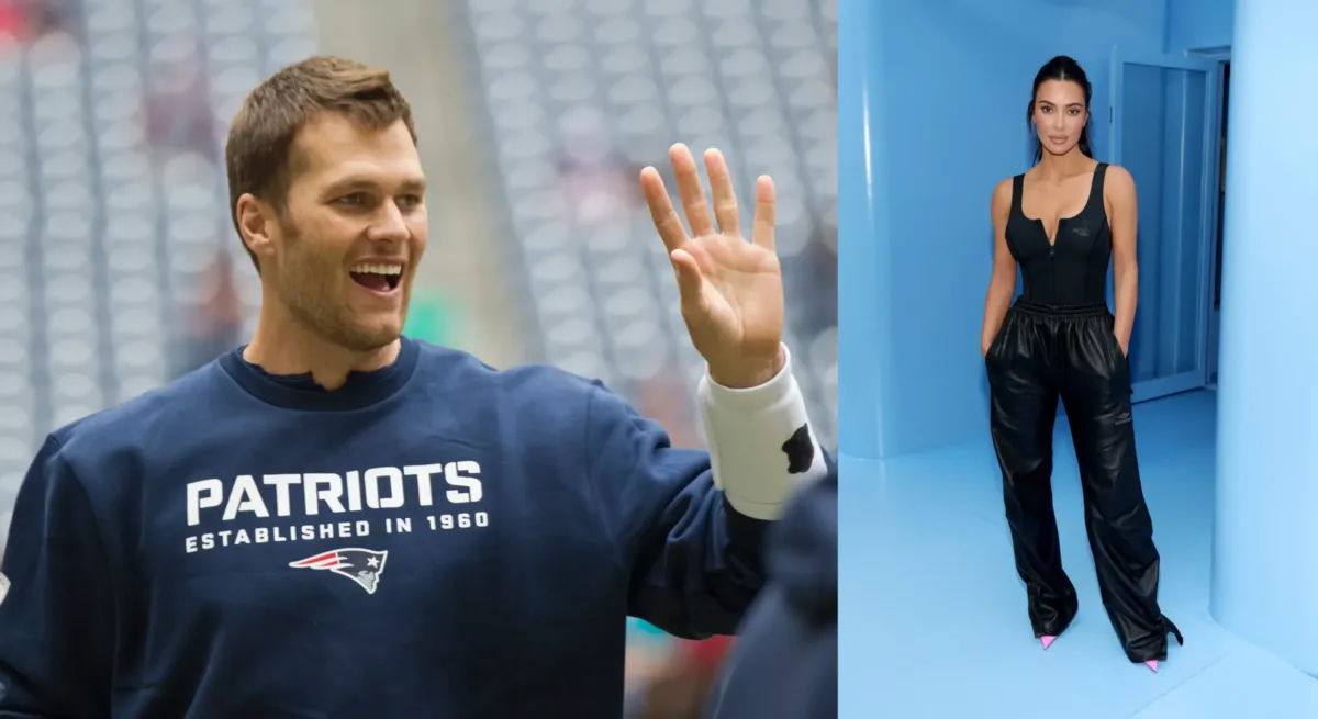 Kim Kardashian and Tom Brady