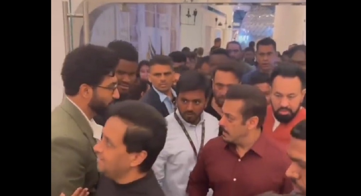 Watch: Vicky Kaushal Pushed Away By Salman Khan's Security Team