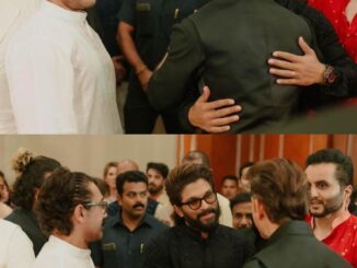 Aamir Khan, Allu Arjun and Hrithik Roshan meet at Madhu Mantena's reception, fans go crazy