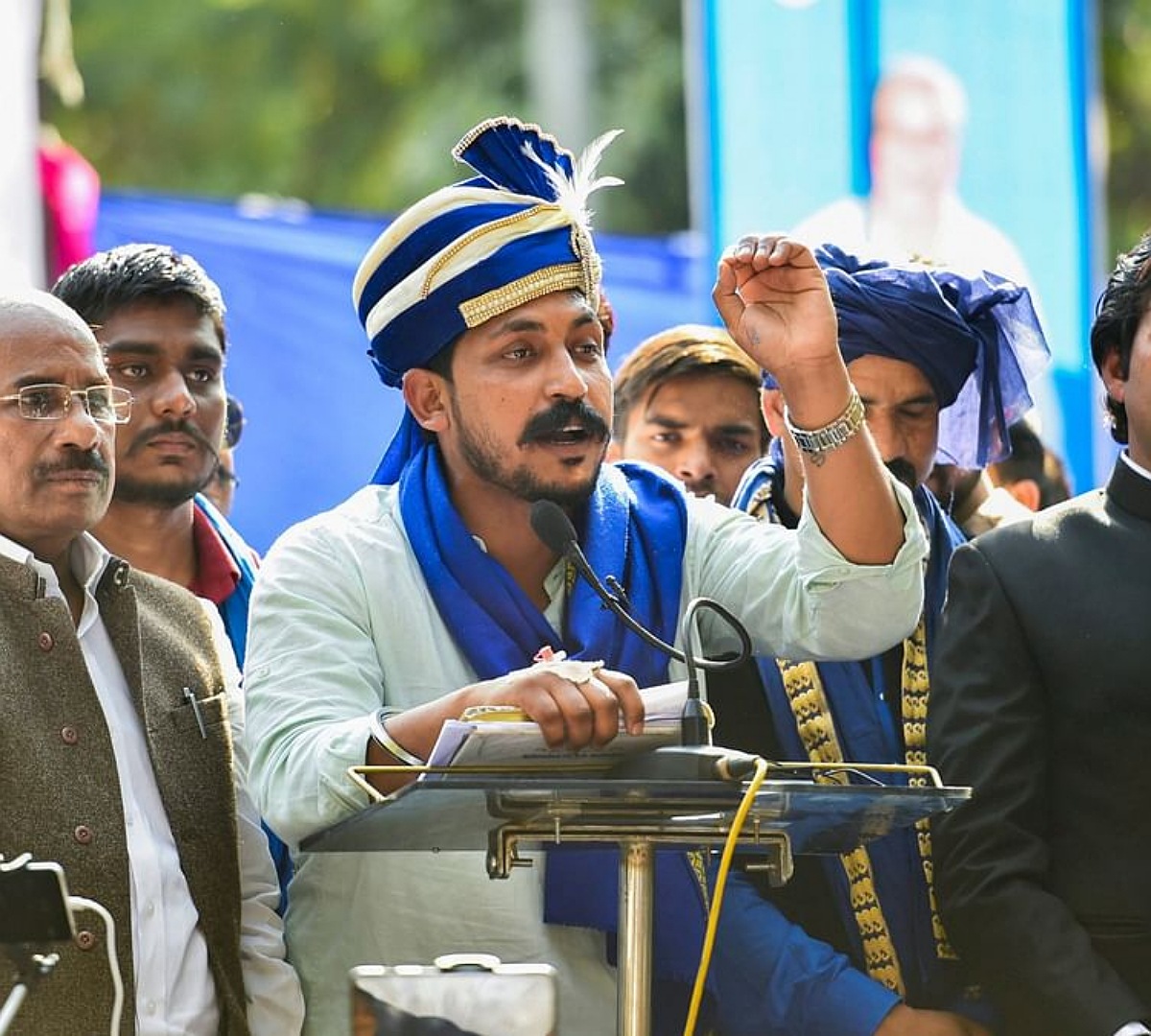 Chandra Shekhar Aazad's Convoy Attacked by Armed Men in UP's Saharanpur