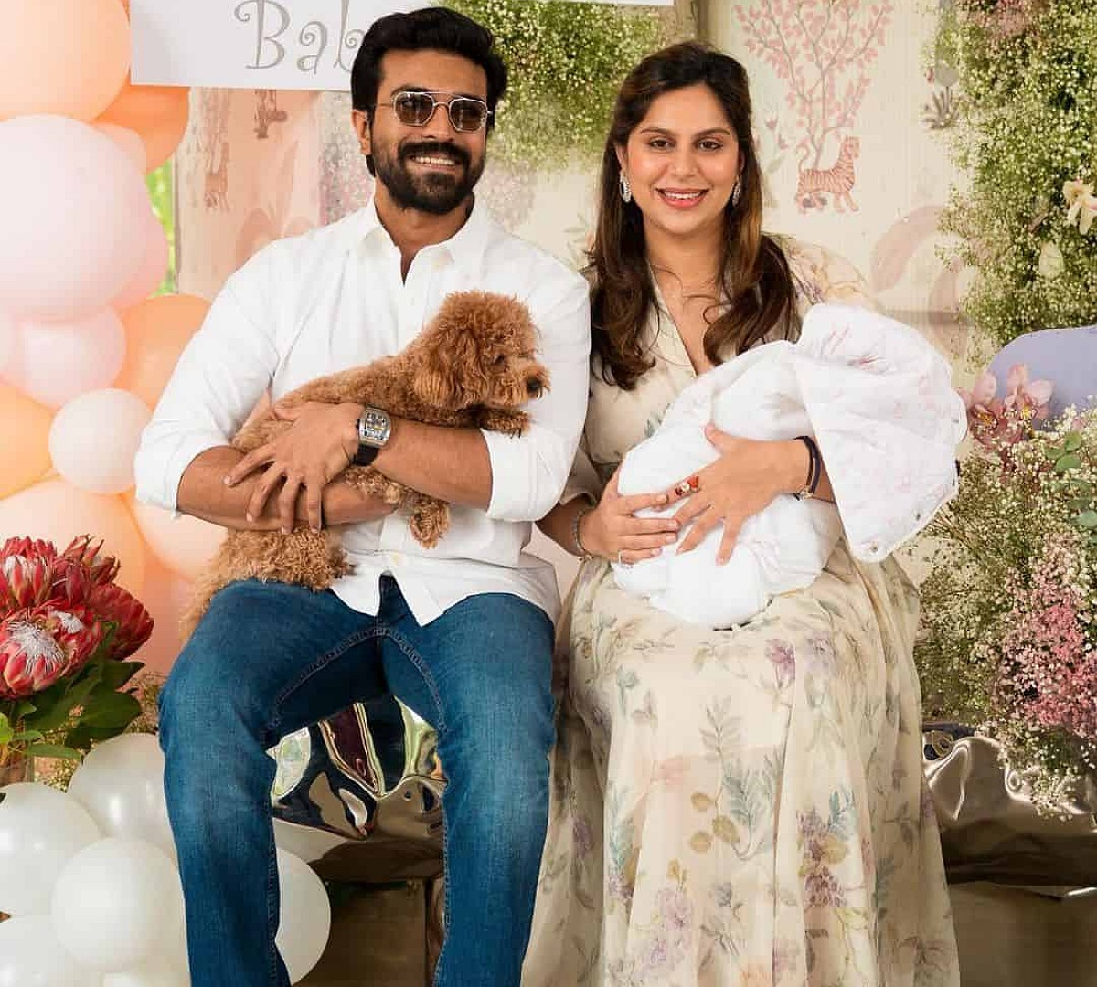 Ambanis Gift A Gold Cradle to Ram Charan & Upasana