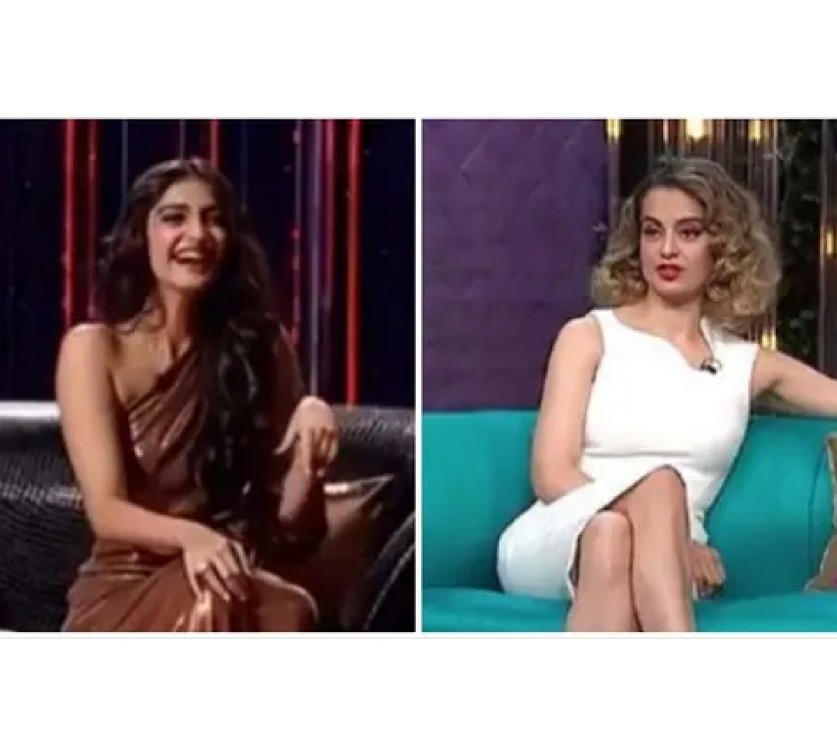 1Kangana Ranaut reacts to Sonam Kapoor's jibe at her English