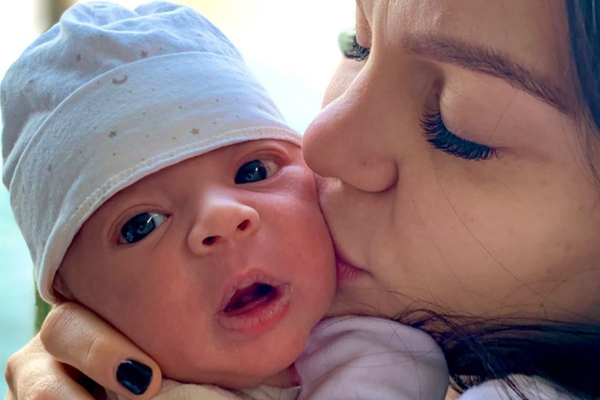 Singer Jessie J celebrates being a mother