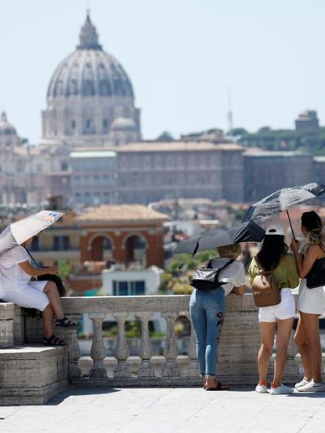 Italy suffers under scorching temperatures as intense heatwave persists