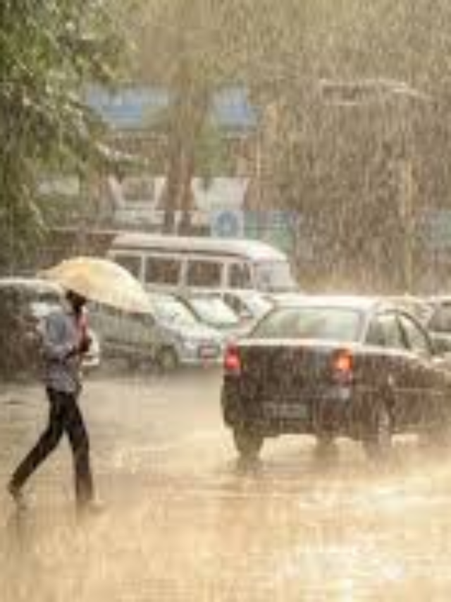 Heavy Rainfall Alert in some districts of Maharashtra!