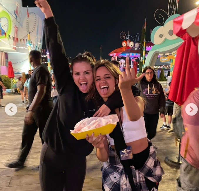 Selena Gomez & Camila Cabello Embrace For Rebellious Photo & Fans Are Now Begging For A Duet