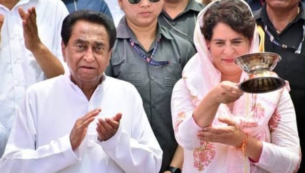 Priyanka Gandhi Vadra's 50% Commission Claim Rocks Madhya Pradesh