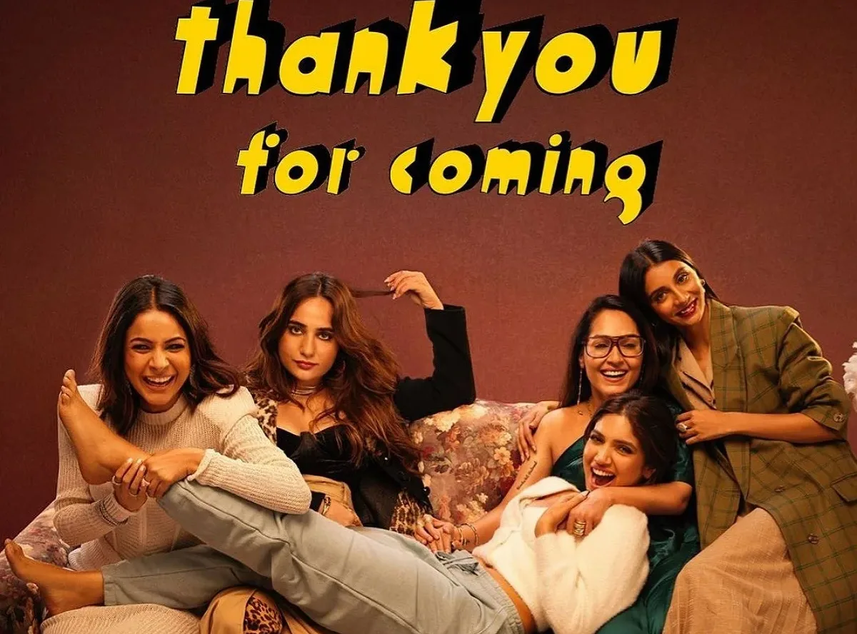 Bhumi Pednekar shared a New poster of 'Thank you for coming'
