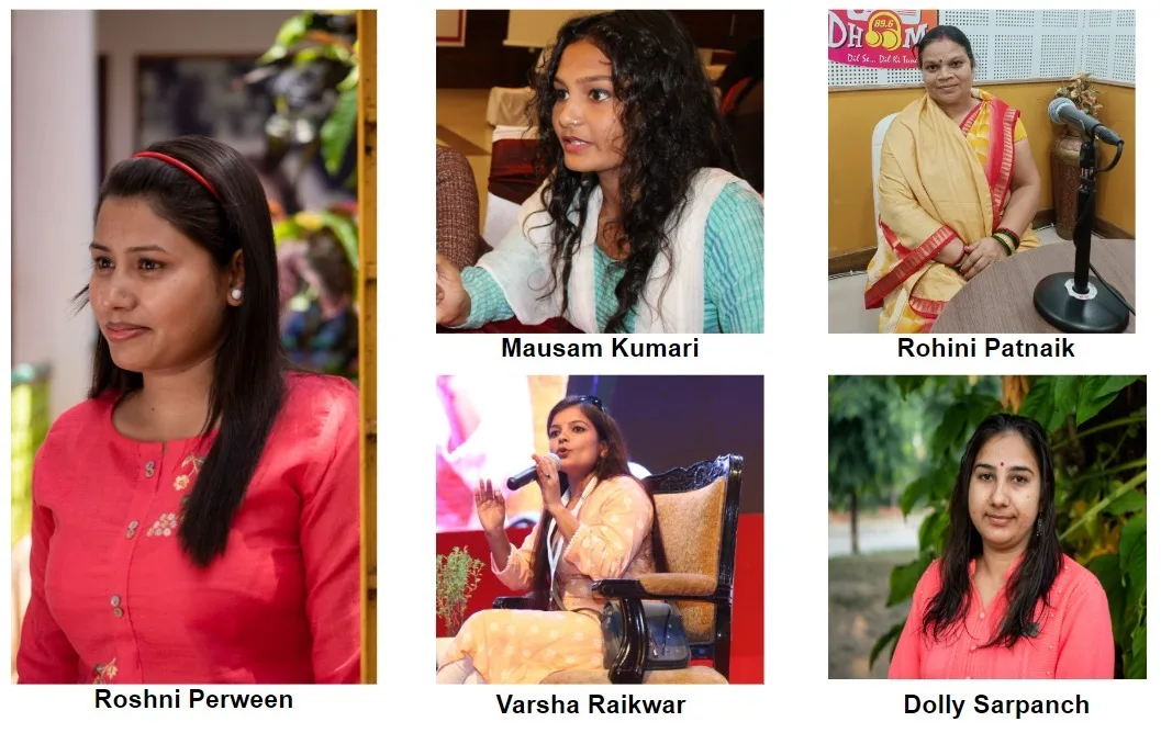 International Day of Rural Women (October 15): Breaking The Generational Cycle: Five Inspiring Women Driving Change in Rural India Dolly Sarpanch, Roshni Perween, Mausam Kumari, Rohini Patnaik, and Varsha Raikwar are blazing new trails for other women to follow In a report this year, the World Bank has stated that even though women constitute half of India's population, their benefits from the country's economic prosperity remain disproportionately affected. In rural India, women face unequal access to education, acute gender discrimination fuelled by patriarchal control over their lives, are often pushed into early marriage and have limited overall agency. Lack of employment opportunities, gender restrictions, domestic work, and childcare responsibilities clip their wings and restrict them to conventional roles. However, some women are changing this narrative and showing how to break new ground. They are not only contributing to the rural economy but also changing social dynamics within their communities. Hailing from different parts of India, these women are standing up to counter gender bias in climate action, opposing child marriage, and challenging social stigma and prejudices in the heart of rural India through their brave initiatives. Dolly Sarpanch As a two-time woman Sarpanch in Bihar's Gaya district, Dolly wants to encourage greater women's involvement in policy-making processes and is challenging societal norms that associate seats of power with men. She has petitioned the Ministry of Panchayati Raj in Bihar to issue directives to penalise government employees who promote the 'Sarpanch Pati Culture' in Bihar. Her demand is clear: those found supporting male representation on behalf of elected women representatives must face consequences. She has also fought gender discrimination herself, and with the help of Nguvu Collective, an organisation actively working towards empowering change leaders from marginalised communities, she aims to spread awareness about the power of women leaders. Roshni Perween A resident of Kishanganj, Bihar, Roshni is a survivor of child marriage. A Muslim woman from the Surajpuri community, she is now a fierce advocate of women's empowerment and wants to bring change in a community where illiteracy and child marriage is rampant. The Change Leader has garnered significant backing from Nguvu Collective, for her efforts to prevent multiple child marriages within her village. Roshni has embarked on a journey of digital advocacy by initiating an online petition aiming to put an end to child marriage in the Seemanchal region of Bihar by 2024. Mausam Kumari Since 2016, Mausam has held a leadership position within a Kishori Samooh (Adolescent Group) in Bihar, where she actively champions the cause of adolescent health. Recognizing the urgent need for menstrual hygiene, she mobilised her group to collectively procure and distribute sanitary pads with the support of the Population Foundation of India. Mausam also highlighted crucial concerns during a meeting with Bihar Health Minister and Executive Director, of State Health Society Bihar, including the lack of information on adolescent health and the unavailability of sanitary pads for economically disadvantaged girls. Consequently, an adolescent health corner was set up at the Sub-Divisional Hospital in Rajauli. Trained ANMs now offer counseling services, representing a significant stride in meeting the healthcare requirements of adolescents, especially girls, in Bihar. Rohini Patnaik Rohini Patnaik is inspired by the nutritional richness of millet, one of India's oldest staple foods. The leader of a self-help group (SHG), Patnaik decided to establish a 'millets cafe' to bring the goodness of this wholesome grain to the larger community of rural Raipur. Empowered by Transform Rural India (TRI), designers of development solutions that work on bringing equal opportunities to rural areas, she founded this cafe which quickly captured the hearts of Raipur's residents with its diverse and delicious offerings. Its resounding success also drew the attention of Prime Minister Modi, who visited and lauded it. Varsha Raikwar Varsha is much more than a vibrant radio jockey from Bundelkhand, Madhya Pradesh. Having experienced first-hand how conversations about climate change often exclude women, she now passionately strives to inspire more women to volunteer and join initiatives related to climate action. For Varsha, inclusivity marks the starting point for any kind of lasting change in rural India, and she is wholeheartedly committed to helping women with solutions in resource management and eco-friendly choices. Guided by the Women Climate Collective (WCC), she is also a proud United Nations Young Climate Leader (2021) and organises street plays and seminars to spread awareness about climate issues.