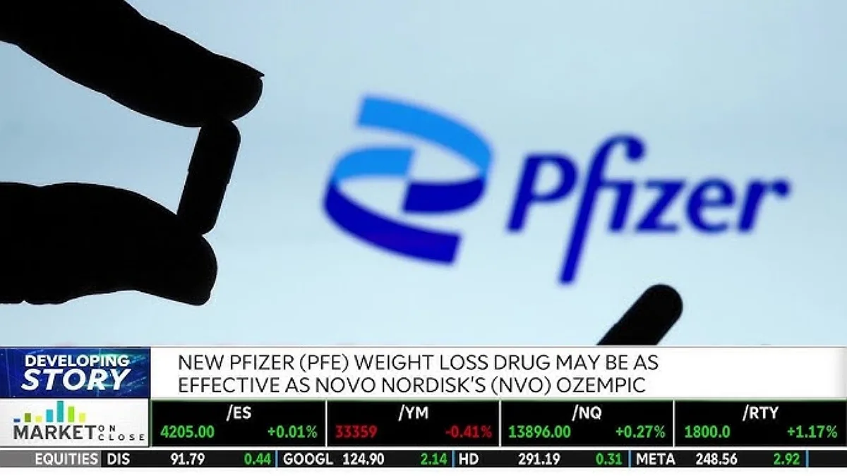 Pfizer Shares Drop as Obesity Drug Study Halted Due to Patient Reactions