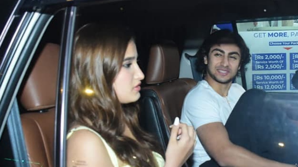 Star Kids Rasha & Arhaan Spotted in Mumbai: Pics Inside
