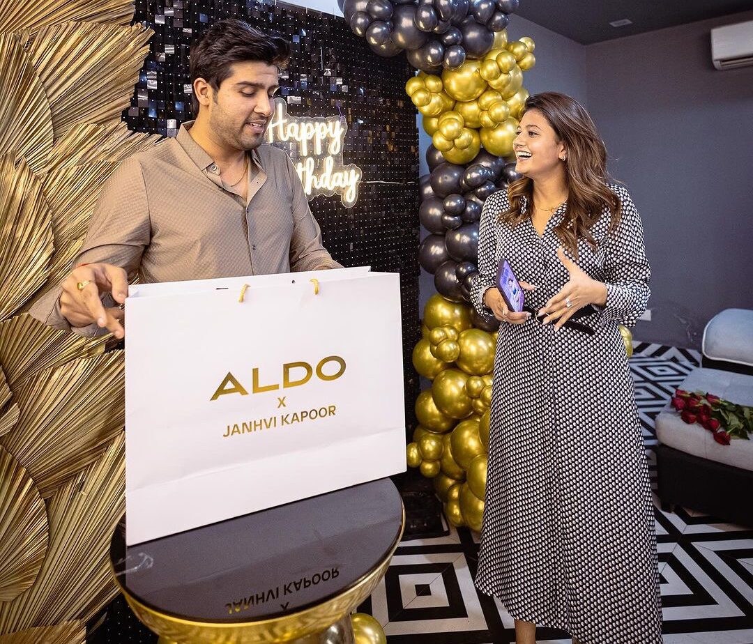 Anjali Arora surprises Boyfriend on his Birthday