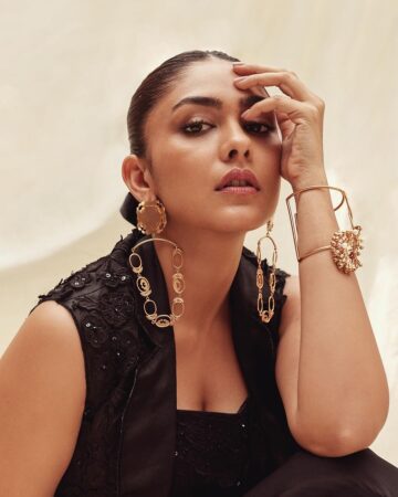 Pics: Mrunal Thakur killing it in her latest photoshoot in a stunning