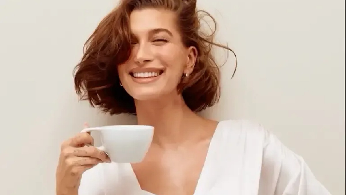 Hailey Bieber Wows in Victoria's Secret Bridal Lingerie, Accentuating Her Timeless Tattoo Beauty