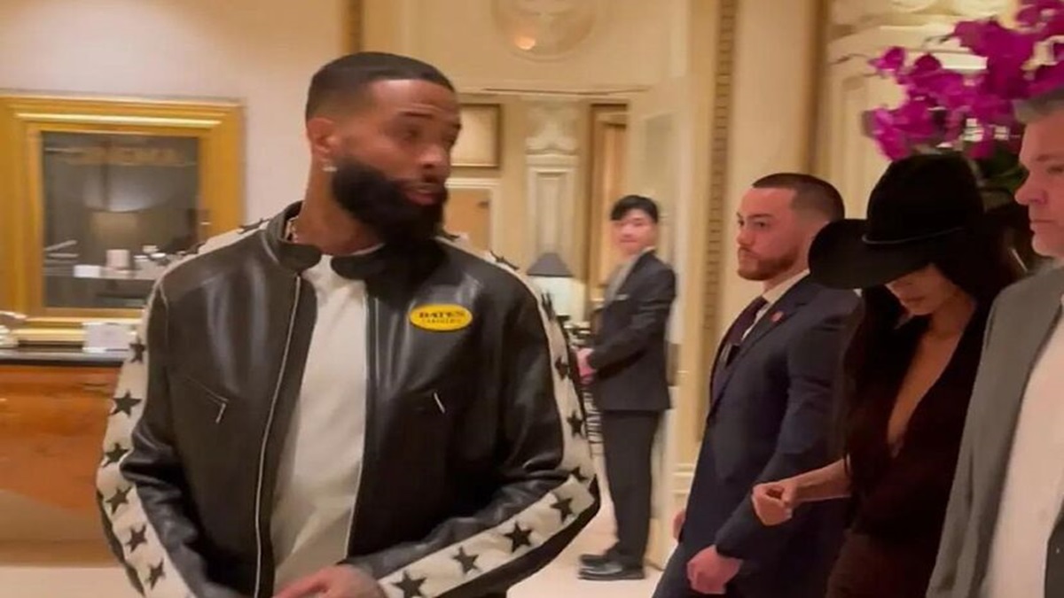 Kim Kardashian & Odell Beckham Jr.